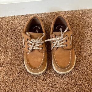Sperry Kids Shoes in Brown and Tan